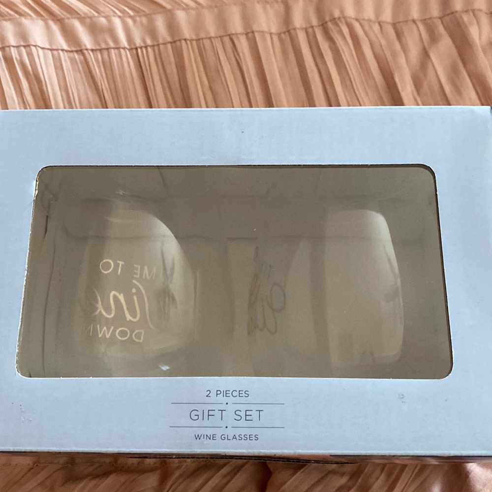 Wine glasses